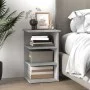 Concrete gray plywood auxiliary cabinet 35x35x55 cm by vidaXL, Sideboards - Ref: Foro24-806278, Price: 26,57 €, Discount: %