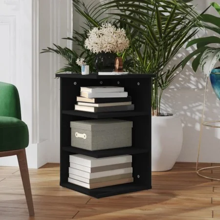 Armario auxiliar de madera contrachapada negro 35x35x55 cm de vidaXL, Aparadores - Ref: Foro24-806275, Precio: 30,02 €, Descu...