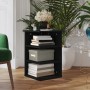Armario auxiliar de madera contrachapada negro 35x35x55 cm de vidaXL, Aparadores - Ref: Foro24-806275, Precio: 30,40 €, Descu...