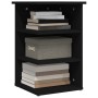 Armario auxiliar de madera contrachapada negro 35x35x55 cm de vidaXL, Aparadores - Ref: Foro24-806275, Precio: 30,40 €, Descu...