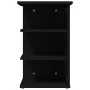 Armario auxiliar de madera contrachapada negro 35x35x55 cm de vidaXL, Aparadores - Ref: Foro24-806275, Precio: 30,02 €, Descu...