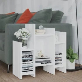 Armario auxiliar de madera contrachapada blanco 60x26x60 cm de vidaXL, Aparadores - Ref: Foro24-806283, Precio: 37,74 €, Desc...