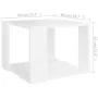 White plywood coffee table 40x40x30 cm by vidaXL, Coffee table - Ref: Foro24-806310, Price: 25,36 €, Discount: %
