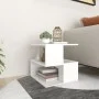 Mesa auxiliar de madera contrachapada blanco 40x40x40 cm de vidaXL, Mesas auxiliares - Ref: Foro24-806292, Precio: 32,95 €, D...
