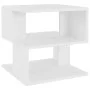 Mesa auxiliar de madera contrachapada blanco 40x40x40 cm de vidaXL, Mesas auxiliares - Ref: Foro24-806292, Precio: 32,95 €, D...