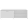Mueble para TV madera contrachapada blanco 120x34x37 cm en Muebles TV | Comprar online en Foru.es