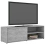 Mueble de TV madera contrachapada gris hormigón 120x34x37 cm en Muebles TV | Comprar online en Foru.es