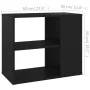 Armario auxiliar de madera contrachapada negro 60x30x50 cm de vidaXL, Aparadores - Ref: Foro24-806302, Precio: 39,76 €, Descu...