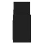 Armario auxiliar de madera contrachapada negro 60x26x60 cm de vidaXL, Aparadores - Ref: Foro24-806284, Precio: 35,48 €, Descu...