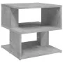 Mesa auxiliar de madera ingeniería gris hormigón 40x40x40 cm de vidaXL, Mesas auxiliares - Ref: Foro24-806296, Precio: 30,73 ...