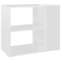 Armario auxiliar madera contrachapada blanco brillo 60x30x50 cm de vidaXL, Aparadores - Ref: Foro24-806307, Precio: 54,01 €, ...