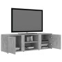 Mueble de TV madera contrachapada gris hormigón 120x34x37 cm en Muebles TV | Comprar online en Foru.es