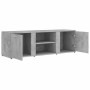 Mueble de TV madera contrachapada gris hormigón 120x34x37 cm en Muebles TV | Comprar online en Foru.es
