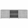 Mueble de TV madera contrachapada gris hormigón 120x34x37 cm en Muebles TV | Comprar online en Foru.es