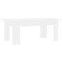 Mesa de centro madera contrachapada blanco 100x60x42 cm en Mesas de centro | Comprar online en Foru.es