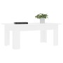 Mesa de centro madera contrachapada blanco 100x60x42 cm en Mesas de centro | Comprar online en Foru.es