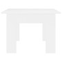 Mesa de centro madera contrachapada blanco 100x60x42 cm en Mesas de centro | Comprar online en Foru.es