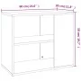Armario auxiliar madera contrachapada roble Sonoma 60x30x50 cm de vidaXL, Aparadores - Ref: Foro24-806304, Precio: 45,88 €, D...