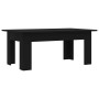 Mesa de centro madera contrachapada negro 100x60x42 cm en Mesas de centro | Comprar online en Foru.es
