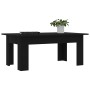Mesa de centro madera contrachapada negro 100x60x42 cm en Mesas de centro | Comprar online en Foru.es