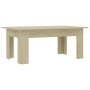 Mesa de centro madera contrachapada color roble 100x60x42 cm en Mesas de centro | Comprar online en Foru.es