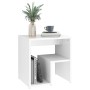 Mesitas de noche 2 uds madera contrachapada blanco 40x30x40 cm de vidaXL, Mesitas de noche - Ref: Foro24-806329, Precio: 40,5...