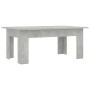 Mesa de centro madera contrachapada gris hormigón 100x60x42 cm en Mesas de centro | Comprar online en Foru.es