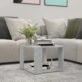 Mesa de centro madera contrachapada gris hormigón 40x40x30 cm de vidaXL, Mesas de centro - Ref: Foro24-806314, Precio: 24,48 ...