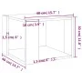 Concrete gray plywood coffee table 40x40x30 cm by vidaXL, Coffee table - Ref: Foro24-806314, Price: 24,48 €, Discount: %