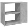 Armario auxiliar madera contrachapada gris hormigón 60x30x50 cm de vidaXL, Aparadores - Ref: Foro24-806305, Precio: 33,34 €, ...