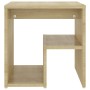 Mesita de noche madera contrachapada roble Sonoma 40x30x40 cm de vidaXL, Mesitas de noche - Ref: Foro24-806334, Precio: 29,32...