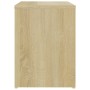 Mesita de noche madera contrachapada roble Sonoma 40x30x40 cm de vidaXL, Mesitas de noche - Ref: Foro24-806334, Precio: 29,32...