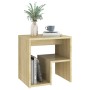Mesita de noche madera contrachapada roble Sonoma 40x30x40 cm de vidaXL, Mesitas de noche - Ref: Foro24-806334, Precio: 29,32...