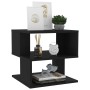 Mesa auxiliar de madera contrachapada negro 40x40x40 cm de vidaXL, Mesas auxiliares - Ref: Foro24-806293, Precio: 30,27 €, De...