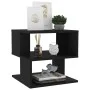 Mesa auxiliar de madera contrachapada negro 40x40x40 cm de vidaXL, Mesas auxiliares - Ref: Foro24-806293, Precio: 29,89 €, De...