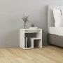 Nightstands 2 units glossy white plywood 40x30x40cm by vidaXL, Nightstands - Ref: Foro24-806341, Price: 44,18 €, Discount: %