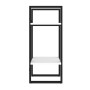 Estantería 2 niveles madera contrachapada blanco 40x30x70 cm de vidaXL, Librerías y estanterías - Ref: Foro24-806407, Precio:...