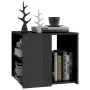 Beistelltisch aus glänzend grauem Sperrholz, 50 x 50 x 45 cm von vidaXL, Seitentische - Ref: Foro24-806390, Preis: 40,70 €, R...