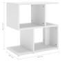 Mesita de noche madera contrachapada blanco 50x30x51,5cm de vidaXL, Mesitas de noche - Ref: Foro24-806364, Precio: 29,60 €, D...