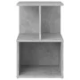 Mesita de noche 2 uds contrachapada gris hormigón 35x35x55 cm de vidaXL, Mesitas de noche - Ref: Foro24-806355, Precio: 50,69...