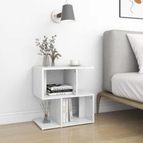Nachttische, 2 Stück, weißes Sperrholz, 50 x 30 x 51,5 cm von vidaXL, Nachttische - Ref: Foro24-806365, Preis: 48,17 €, Rabat...