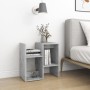 Mesita de noche madera de ingeniería gris hormigón 50x30x51,5cm de vidaXL, Mesitas de noche - Ref: Foro24-806372, Precio: 28,...