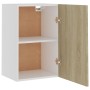 Armario colgante "Lyon" roble Sonoma 39,5x31x60 cm madera de ingeniería en Armarios de cocina | Comprar online en Foru.es