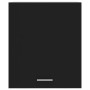 Armario colgante "Lyon" de, negro, 50x31x60 cm, madera de ingeniería en Armarios de cocina | Comprar online en Foru.es