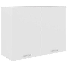 Armario colgante "Lyon" de, blanco, 80 x 31 x 60 cm, madera de ingeniería en Armarios de cocina | Comprar online en Foru.es