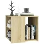 Side table made of oak Sonoma plywood, measuring 50x50x45 cm. by vidaXL, Side tables - Ref: Foro24-806385, Price: 48,63 €, Di...