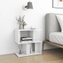Mesitas de noche 2 uds contrachapada blanco brillo 50x30x51,5cm de vidaXL, Mesitas de noche - Ref: Foro24-806377, Precio: 54,...