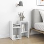 Mesitas de noche 2 uds contrachapada blanco brillo 50x30x51,5cm de vidaXL, Mesitas de noche - Ref: Foro24-806377, Precio: 54,...