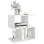 Mesitas de noche 2 uds contrachapada blanco brillo 50x30x51,5cm de vidaXL, Mesitas de noche - Ref: Foro24-806377, Precio: 54,...