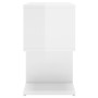 Mesitas de noche 2 uds contrachapada blanco brillo 50x30x51,5cm de vidaXL, Mesitas de noche - Ref: Foro24-806377, Precio: 54,...